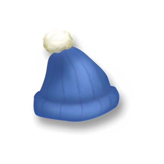 Blue Woolly Hat (x30)