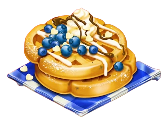 Blueberry Waffles (x30)