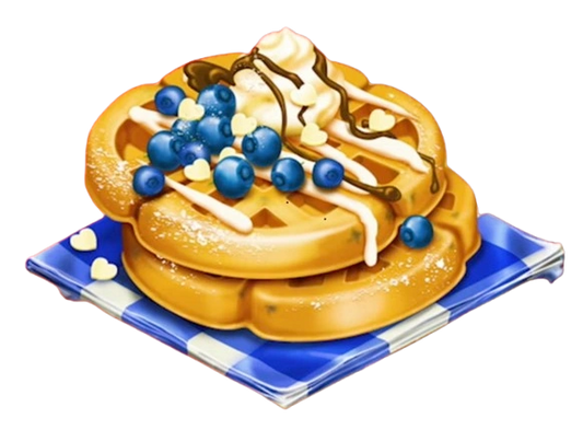 [Hay Day] Blueberry Waffles (x30)