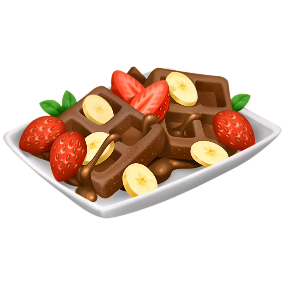 Chocolate Waffles (x30)