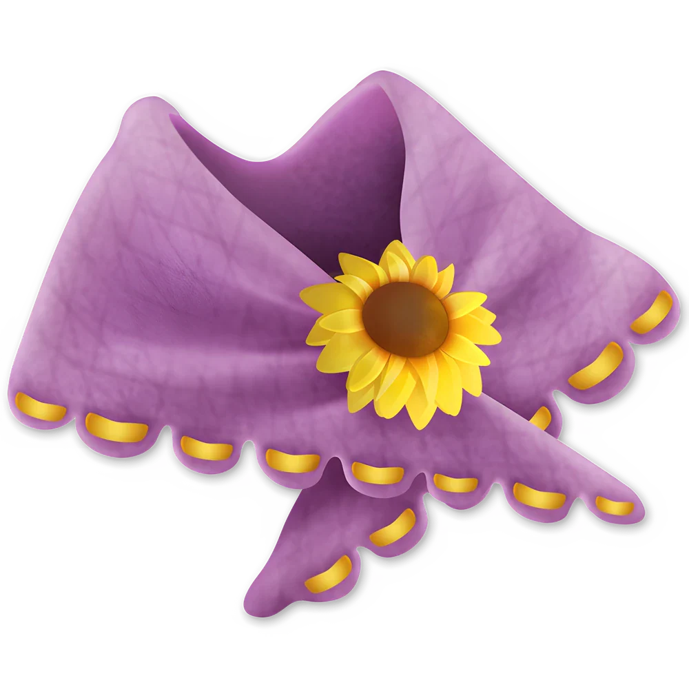 Flower Shawl (x30)