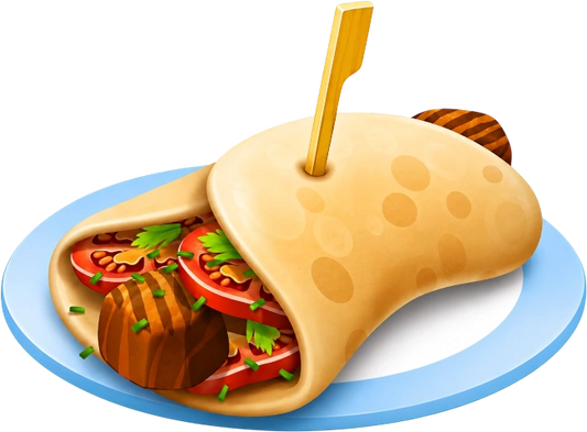 Lamb Doner Wrap (x30)